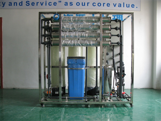 Pabrik Pemurnian Air RO 1000L/Jam Otomatis 220-400V PLC