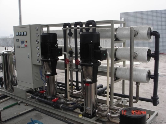 PLC 10000L/H RO Water Treatment Reverse Osmosis System Untuk Air Minum