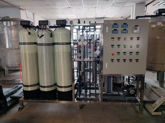 unit pengolahan air dengan reverse osmosis dengan kapasitas 50m³per hari