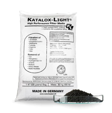 Media Filter Sand / Katalox Light Penghilang Besi Dan Mangan Untuk Air Tanah
