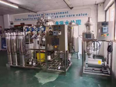 500LPH one pass RO dan sistem EDI untuk air PW