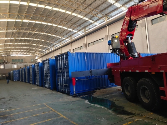 Mobile RO Plant Solar Sea Water Swro Desalination Plant Desalinasi Pabrik Desalinasi Air Laut Kontainer