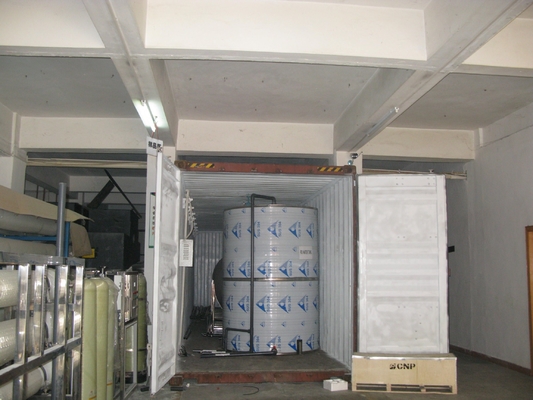 Mobile RO Plant Solar Sea Water Swro Desalination Plant Desalinasi Pabrik Desalinasi Air Laut Kontainer