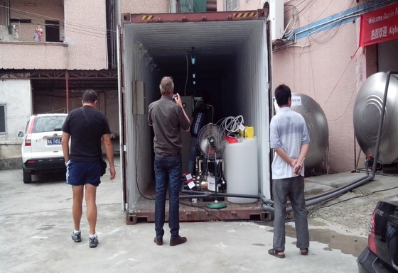 Unit RO Unit desalinasi air laut surya Unit desalinasi air dalam wadah untuk dijual