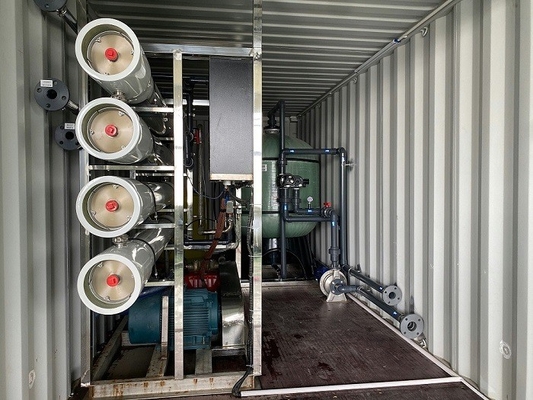 Air garam Air laut Air laut Sistem reverse osmosis Pengolahan air laut dalam wadah Unit dan Sistem Pengolahan air laut