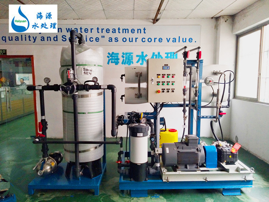 Air garam Air laut Air laut Sistem reverse osmosis Pengolahan air laut dalam wadah Unit dan Sistem Pengolahan air laut