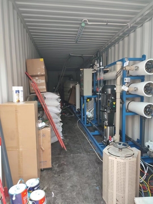 Kontainer Sungai Air Sarang Lubang sumur Air bawah tanah Sistem reverse osmosis untuk irigasi pertanian rumah kaca