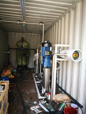 Kontainer Sungai Air Sarang Lubang sumur Air bawah tanah Sistem reverse osmosis untuk irigasi pertanian rumah kaca