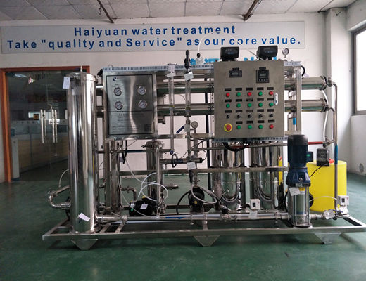 250LPH Komersial air laut air asin yang dimurnikan untuk mesin air minum