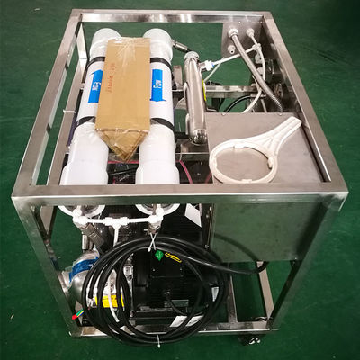 250 kg Desalinasi Pabrik Penyulingan Air Laut untuk kapal 40000ppm TDS