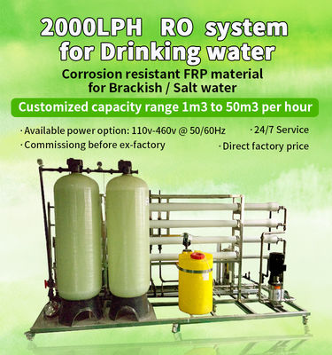 Planta de tratamiento de agua minum Costo de la planta de purificacion de agua minum de China