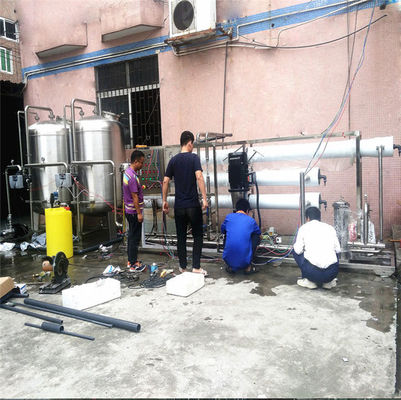 Peralatan pengolahan air minum yang dimurnikan, sistem filter air, peralatan Reverse osmosis