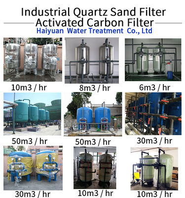 Filter Air Karbon Aktif Granulasi 1TPH, Sistem Filter Air Bawah Tanah