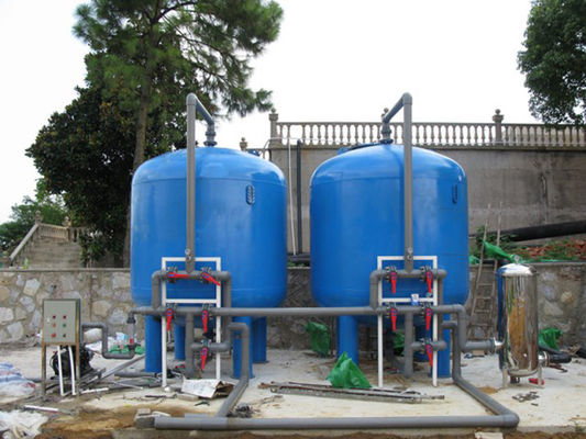 Filter Air Karbon Aktif Granular GAC 25TPH Untuk Agen Pelapis Pelapis