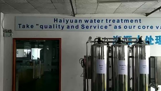 5000 lph Ultrafiltrasi Pengolahan Air rO tanaman 50Hz Dengan Filter Multimedium