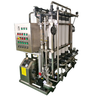 5000 lph Ultrafiltrasi Pengolahan Air rO tanaman 50Hz Dengan Filter Multimedium