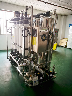 5000 lph Ultrafiltrasi Pengolahan Air rO tanaman 50Hz Dengan Filter Multimedium