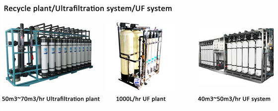 99,99% Pengolahan Air Sistem Ultrafiltrasi, FRP Filter 2000 lph rO plant