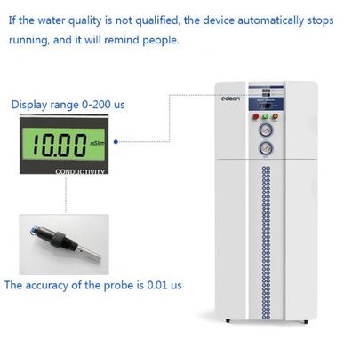 Sistem Air Deionisasi 1.5kw Untuk Laboratorium 50LPH Dengan PLC Contraol