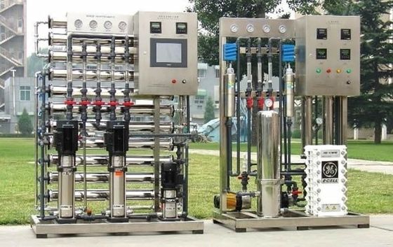 Sistem Air Deionisasi 1.5kw Untuk Laboratorium 50LPH Dengan PLC Contraol