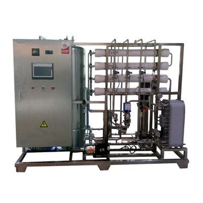 Sistem Air Deionisasi 3KW, Filter Resin Pertukaran Ion 60% - 75% Pemulihan