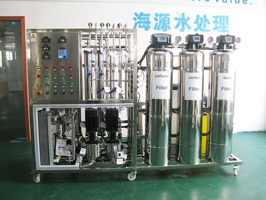 Sistem Pengolahan Air 3kw EDI deionisasi 15 bar Tekanan operasi