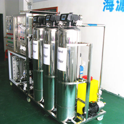 Sistem Pengolahan Air 3kw EDI deionisasi 15 bar Tekanan operasi