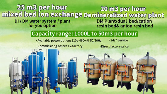 UPVC Pipe Ion Exchange Ro Plant, di sistem filter air SGS Disetujui