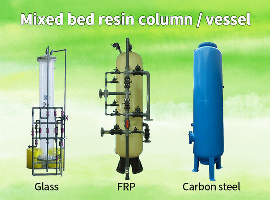 UPVC Pipe Ion Exchange Ro Plant, di sistem filter air SGS Disetujui