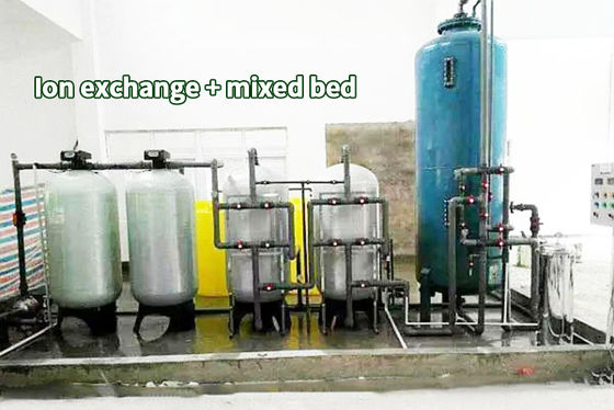 UPVC Pipe Ion Exchange Ro Plant, di sistem filter air SGS Disetujui