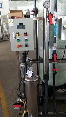 Filter air resin penukar ion industri 10-15 bar Tekanan 220V