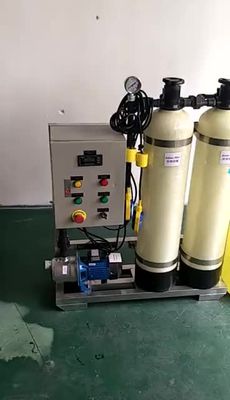 pertukaran ion Demin Water Plant Fiberglass Material Feeding Borehole Water