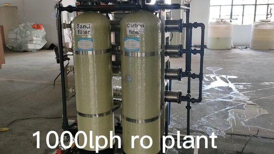 Pabrik RO Reverse Osmosis Otomatis 500L / H