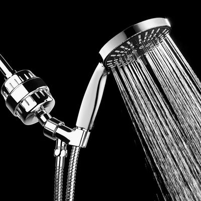 1/2 "Benang 15 Tahap Klorin Vitamin Shower Filter