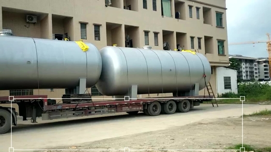 2500L / H Carbon Steel Stainless Steel Filter Pasir Kuarsa Karbon Aktif