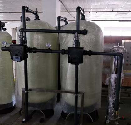 2500L / H Carbon Steel Stainless Steel Filter Pasir Kuarsa Karbon Aktif