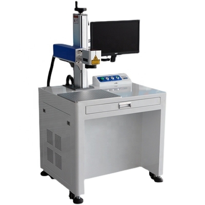 30W RAYCUS IPG MOPA Mesin Ukiran Laser Warna Untuk Logam