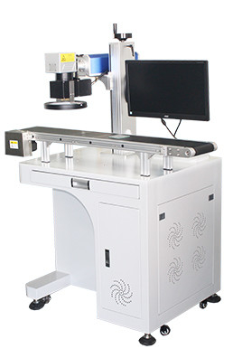 30W RAYCUS IPG MOPA Mesin Ukiran Laser Warna Untuk Logam
