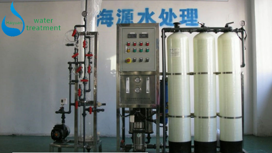 Sistem Air Deionisasi 1.5kw Untuk Laboratorium 50LPH Dengan PLC Contraol