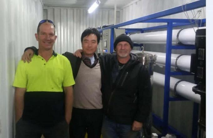 Mobile RO Plant Solar Sea Water Swro Desalination Plant Desalination Container Containerized Reverse Osmosis Seawater Desalination Plant